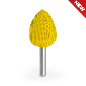 1/4" Shank Flame 1" (Fine Grit)