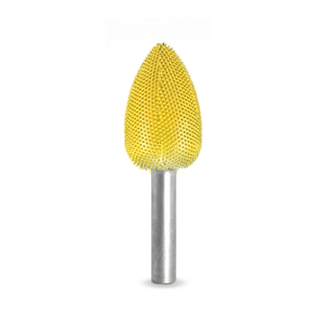 1/4" Shank Flame 3/4" (Fine Grit)