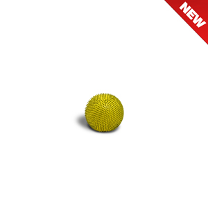 1'' Threaded Sphere Yellow