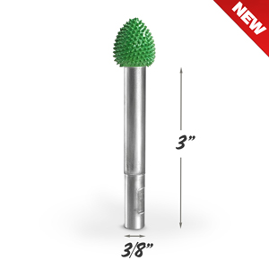 3'' Shank Flame 5/8'' (Coarse Grit)
