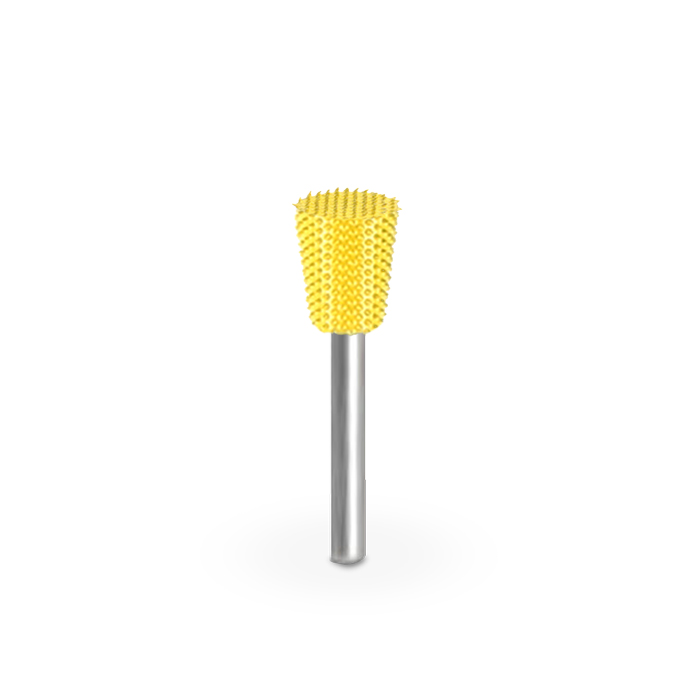 Saburr-Tooth 3mm Shank Dovetail Carving Burr – 3/8 Inch Coarse Grit, For Wood, Foam, Acrylic & More, 4,000-25,000 RPM